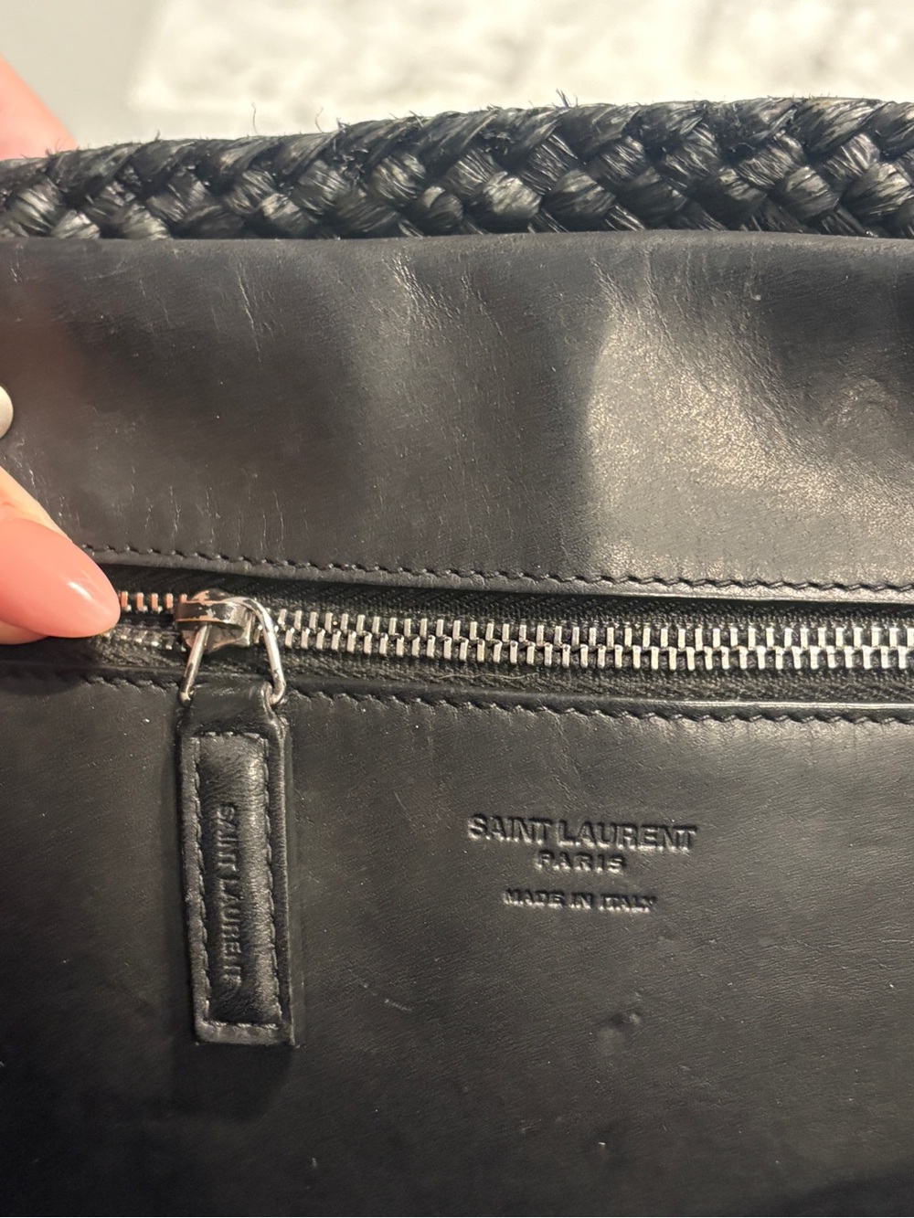 🖤 YSL raffia bag - Picture 7 of 16
